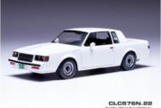 IXO 1:43 White 1987 Buick Grand National