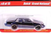 2008 Hot Wheels Modern Classics Buick Grand National (Blue)