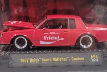 2025 M2 Machines Coca-Cola Friend 1987 Buick Grand National