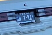 Buick Regal T-Type & Turbo T Vanity License Plates