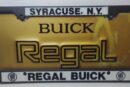 Buick License Plates & Frames From Car Dealerships Etc