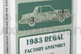 1983 Buick Regal Factory Assembly Manual