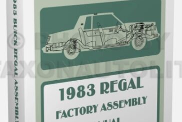 1983 Buick Regal Factory Assembly Manual