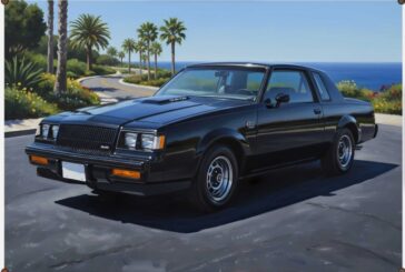 1987 Buick Grand National Watercolor Oil Painting Signs
