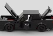 MOC Buick Grand National Building Block Model Kit (Lego Style)