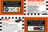 NEW FS! Buick Turbo Regal Limited Edition Collector Cards!