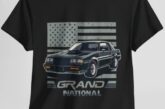 Black Buick Grand National Tee Shirts