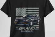 Black Buick Grand National Tee Shirts