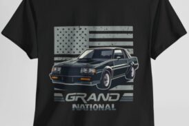 Black Buick Grand National Tee Shirts